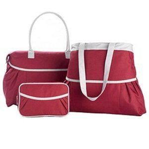 NWT JESSICA LONDON 3 PC CANVAS BAG SET